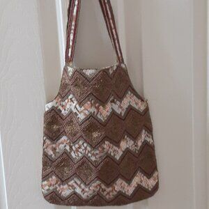 Beaded and Sequinned Handbag with coin purse by Sudha